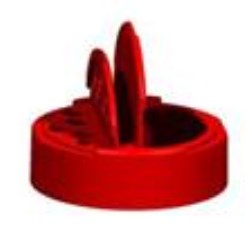 63-485, P/P Flip Top Closure, .300/Spoon orificePs113 