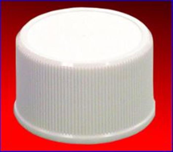 28-410, P/P Continuous Thread Closure, SureSeal Land Fine Ribbed Skirt, Mat/Stipple Top,