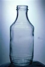 16 oz Glass Carafe/Decanter, Round, Flint, 38-405