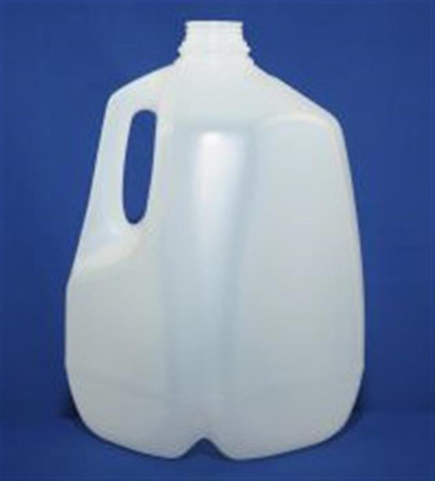 1 gal HDPE Handleware, Square, 38mm Snap On, Light Weight ,