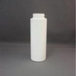 8 oz LDPE Cylinder, Round, 38-400, Straight Sided