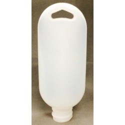 1.5 oz HDPE Tottle/Tube Bottle, Oval, 20-410, ,