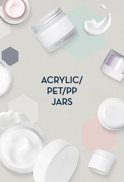 Acrylic/PP/PET Jars