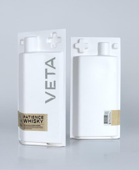 Curius’ VETA+ molded pulp packaging by Dapy Paris