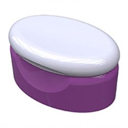 Mini Sense Oval Snap Top (Bi-Injected)