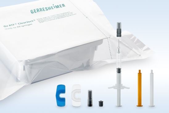 Gerresheimer presents new German-made COP syringe: Gx RTF ClearJect