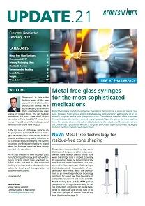 Pharma and Healthcare - Update 21