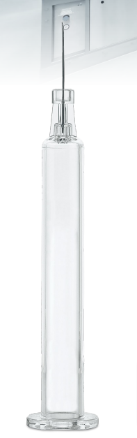 Gx RTF® ClearJect® polymer needle syringes