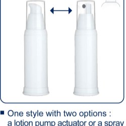 Sunrise’s airless system: dispenser and sprayer in one