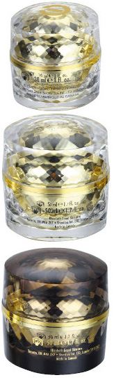 Interior faceted jewel jars