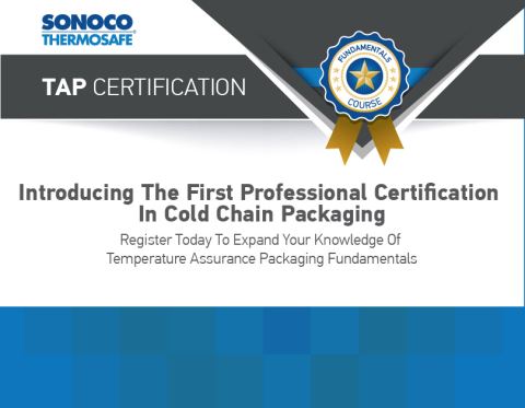 Sonoco ThermoSafe introduces the industry’s first academic offering to train and certify cold chain packaging professionals
