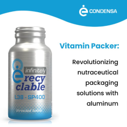 Innovative Line of Aluminum 38/400 Threaded Nutra Bottles