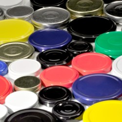 Metal closures, by Berlin Packaging