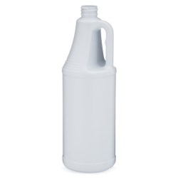 HDPE Plastic Industrial Round Grab-N-Go Jug