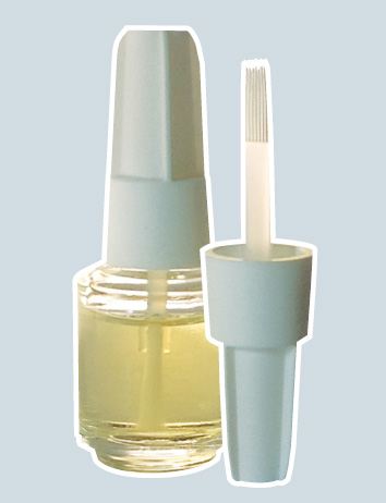 Bisio Progettis "Brush", the integral, all plastic pharmaceutical/cosmetic brush