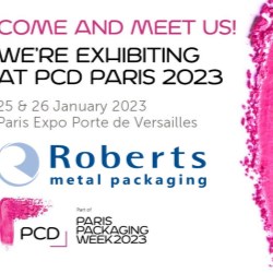 
                                            
                                        
                                        Roberts Metal Packaging at PCD Paris 2023