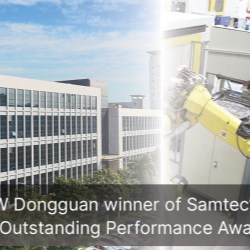 
                                            
                                        
                                        Nolato GW Dongguan Named Winner of Samtec’s 2022 “Supplier Outstanding Performance Award